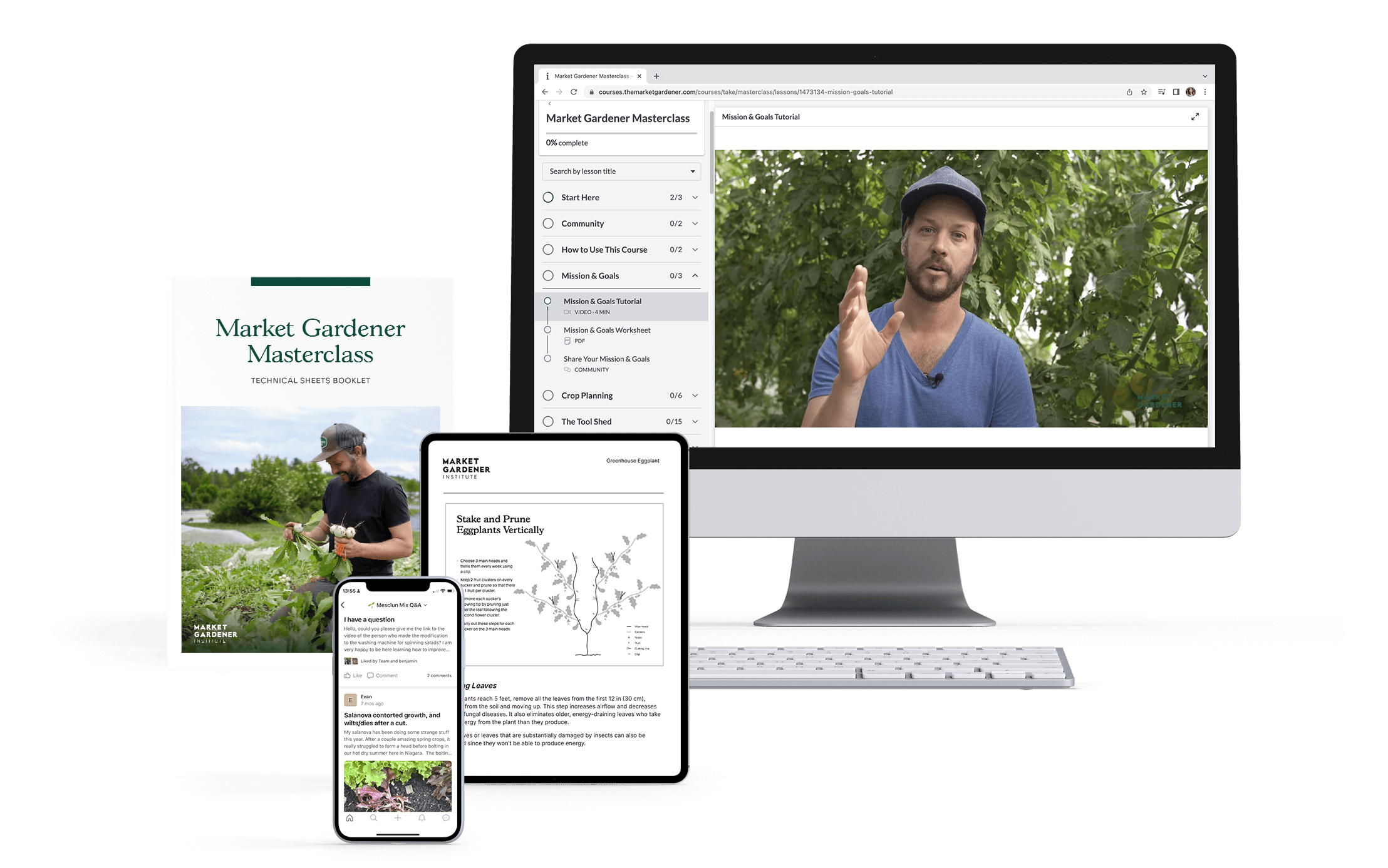 Market Gardener Masterclass - farming course