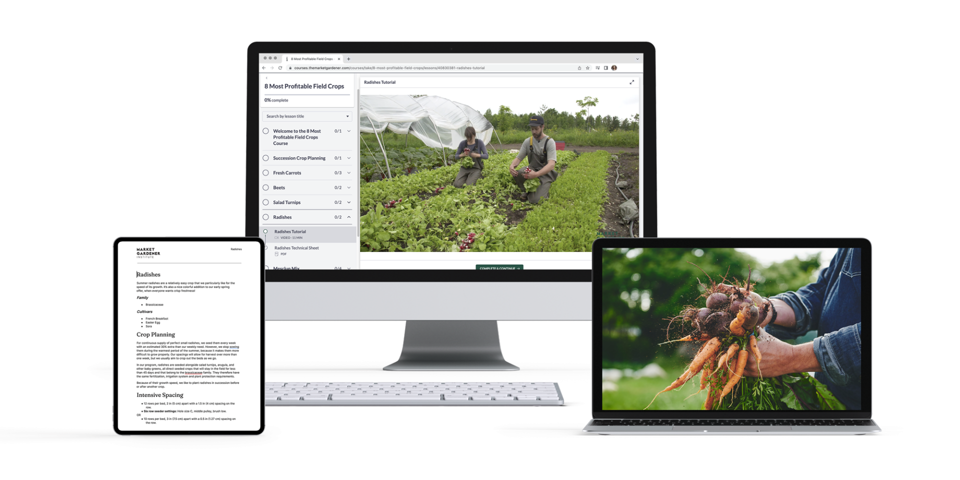 8 Most Profitable Crops | Online Course | Market Gardener Institute